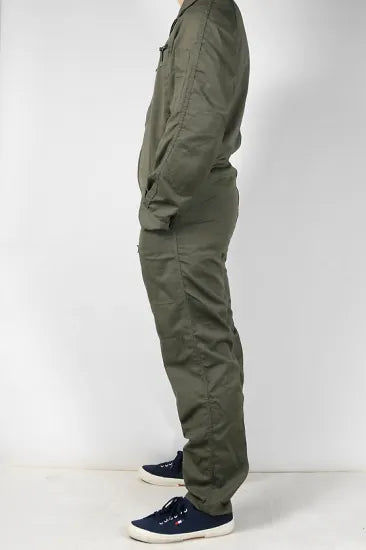 フランス軍 OD F-1 フィールド カバーオール USED 545U