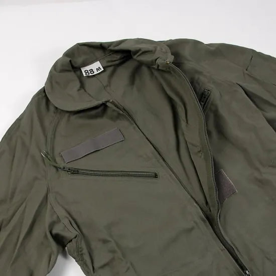 フランス軍 OD F-1 フィールド カバーオール USED 545U