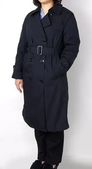 【レディース特価】アメリカ空軍 USAF ネイビー レディース トレンチコート 新品