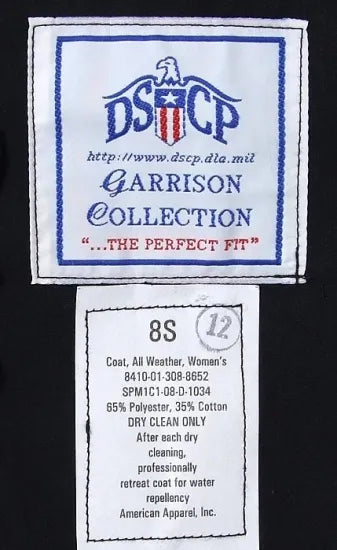 【レディース特価】アメリカ空軍 USAF ネイビー レディース トレンチコート 新品