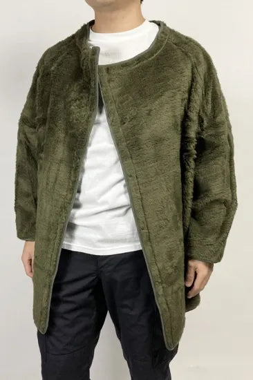 (12/6まで特価)フランス軍 OD M-64 フィールドパーカー ボアライナー付 USED 424LU