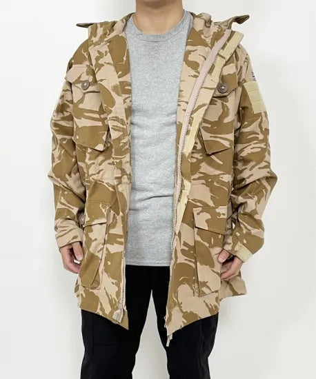 イギリス軍 DPM デザートカモ ウインドプルーフ コンバット スモックパーカー 新品 427N