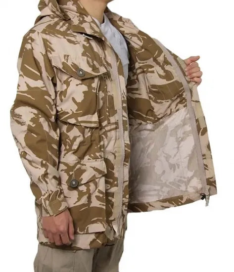 イギリス軍 DPM デザートカモ ウインドプルーフ コンバット スモックパーカー 新品 427N