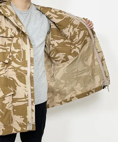 イギリス軍 DPM デザートカモ ウインドプルーフ コンバット スモックパーカー 新品 427N