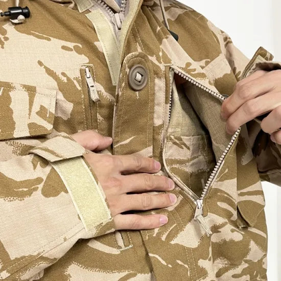 イギリス軍 DPM デザートカモ ウインドプルーフ コンバット スモックパーカー 新品 427N