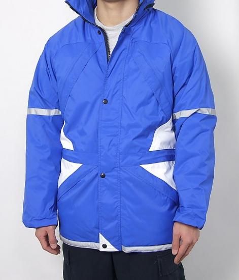 フランス ブルー/ホワイトVTN スキーパーカー 新品 457N