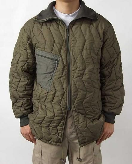 ドイツ軍 キルティングライナージャケット USED 423LU