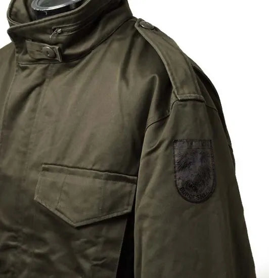 (11/29まで特価)オーストリア軍 OD コットン M-65 フィールドジャケットパーカー 新品 441N