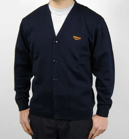 FR.ネービー、MAEVA.カーディガン 新品 S36N