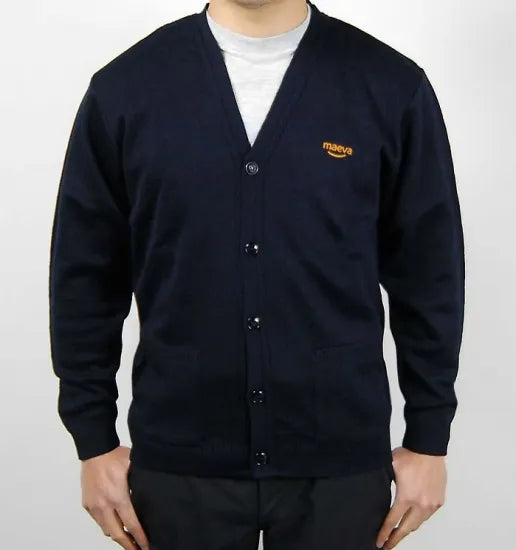 FR.ネービー、MAEVA.カーディガン 新品 S36N