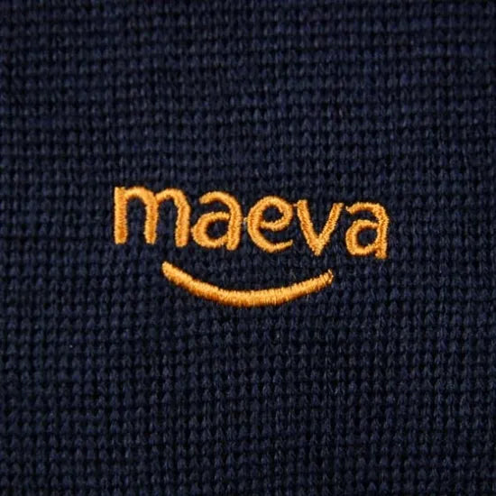 FR.ネービー、MAEVA.カーディガン 新品 S36N