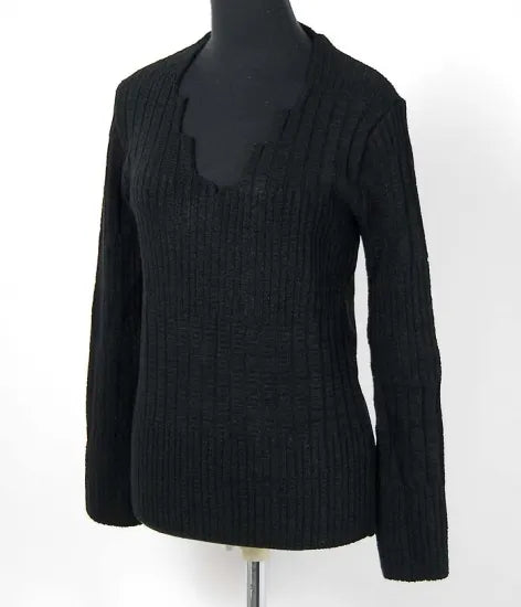 【レディース特価】フランス ブラック パリス レディースセーター 新品