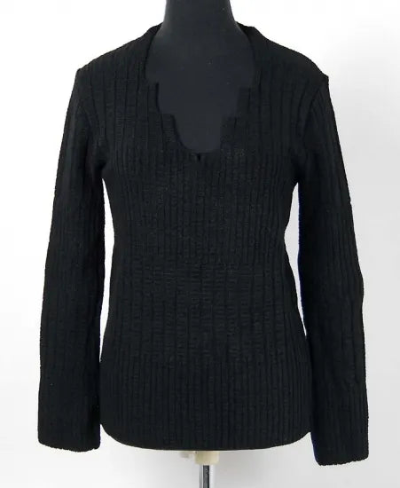 【レディース特価】フランス ブラック パリス レディースセーター 新品