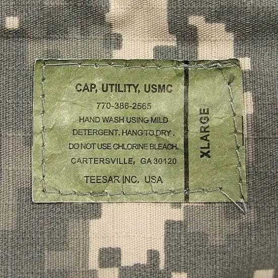 USMC OD/ACU マリーンロゴ付 ユーティリティキャップ 新品 M12N-