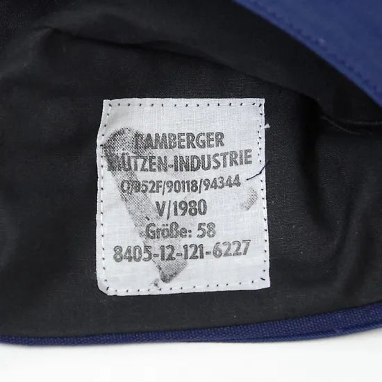 ドイツ軍 ブルー フィールドキャップ 新品 M81N-