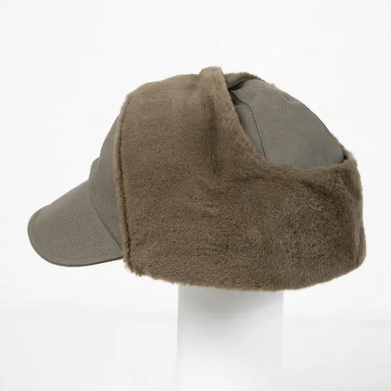 (12/3まで特価)ドイツ軍 OD ウィンターキャップ 新品 M46GN-