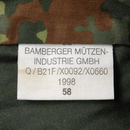 ドイツ軍 フレクターカモ フィールドキャップ USED M42CU-
