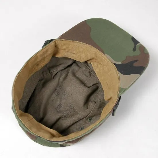 チェコ軍 ウッドランドカモ M-97 フィールドキャップ USED M38CU-