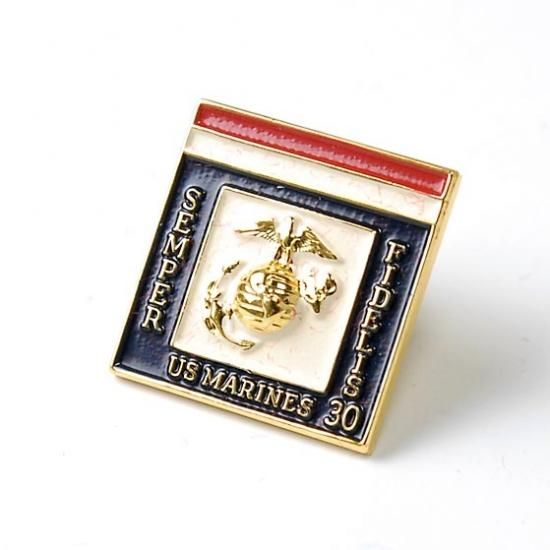 アメリカ海兵隊 USMC シビリアンアワード 襟章ピンバッジ 新品 19NM-