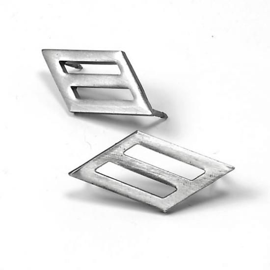 アメリカ海軍 U.S.NAVY シルバー NJROTC メタル階級章 新品 11NE-