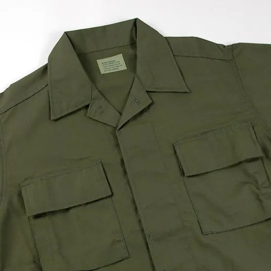 (11/8まで特価)U.S. OD リップストップ コンバットジャケット 新品 A1GN=