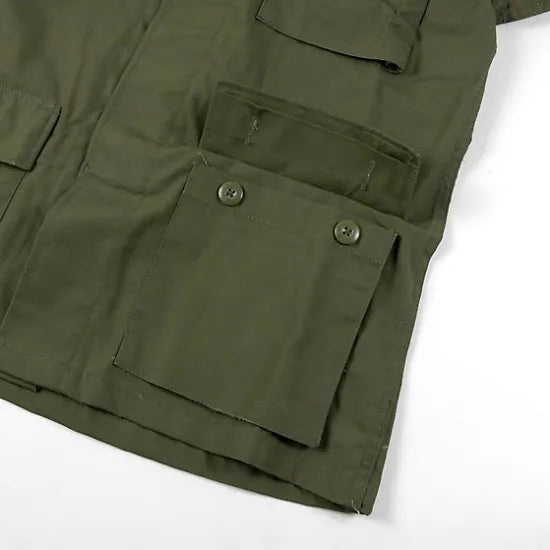 (11/8まで特価)U.S. OD リップストップ コンバットジャケット 新品 A1GN=