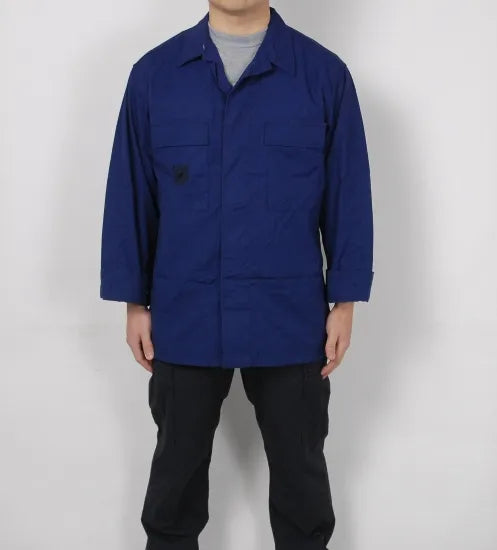 アメリカ沿岸警備隊 USCG ネイビー リップストップ ジャケット ロゴ刺繍入 新品 =