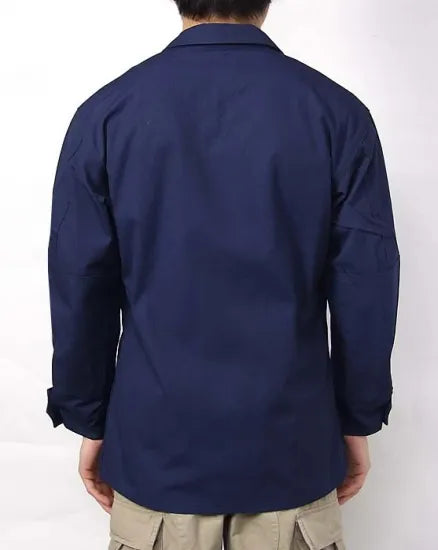 スモール&ビッグ特価 アメリカ沿岸警備隊 USCG ネイビー リップストップ ジャケット 新品 =