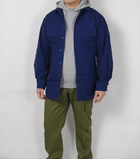 スモール&ビッグ特価 アメリカ沿岸警備隊 USCG ネイビー リップストップ ジャケット 新品 =