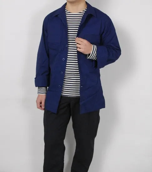 スモール&ビッグ特価 アメリカ沿岸警備隊 USCG ネイビー リップストップ ジャケット 新品 =