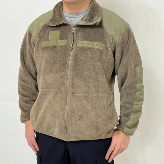 (11/29まで特価)アメリカ軍 コヨーテ Polartec ECWCS Gen3 Level3 フリースジャケット USED A31CU