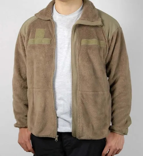 (11/29まで特価)アメリカ軍 コヨーテ Polartec ECWCS Gen3 Level3 フリースジャケット USED A31CU