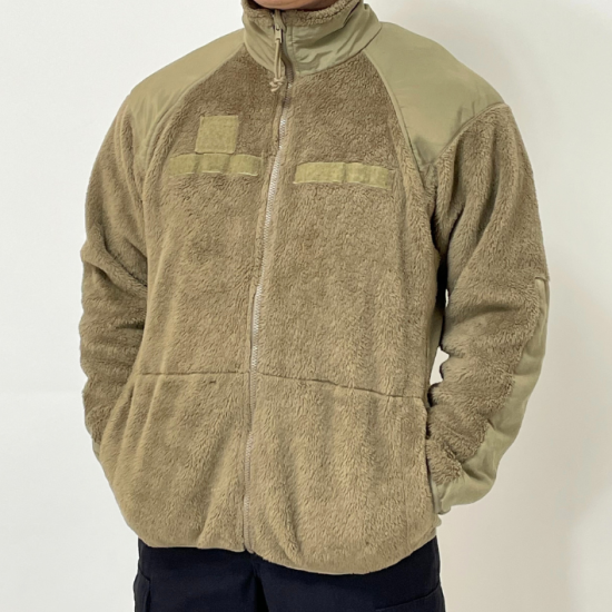 (11/29まで特価)アメリカ軍 コヨーテ Polartec ECWCS Gen3 Level3 フリースジャケット USED A31CU