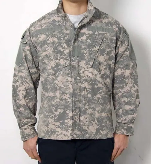 アメリカ軍 ACU デジタルカモ アラミド コンバットジャケット USED =