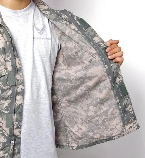 アメリカ軍 ACU デジタルカモ アラミド コンバットジャケット USED =