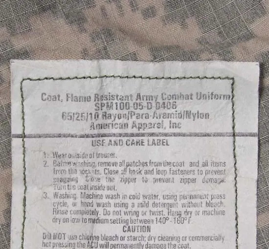 アメリカ軍 ACU デジタルカモ アラミド コンバットジャケット USED =