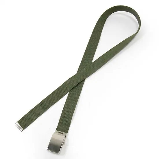 (11/12まで特価)アメリカ軍 GI OD ウェブベルト 新品 115N-