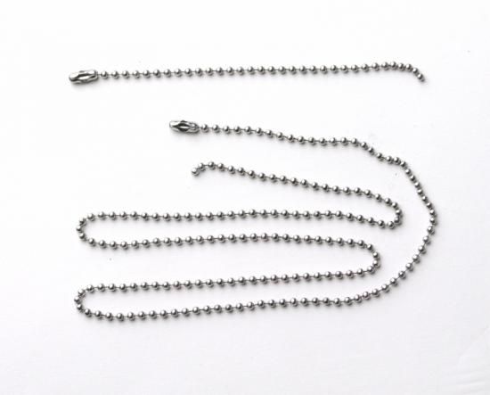 アメリカ軍 ドッグタグ チェーン ワンセット 新品 101C-