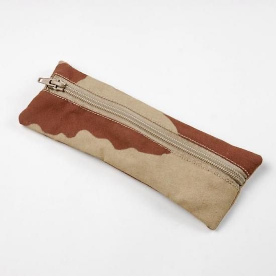 フランス軍 デザートカモ ペンケース 新品 -