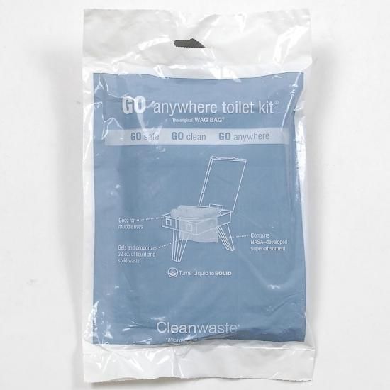 アメリカ軍 簡易トイレキット 新品 -