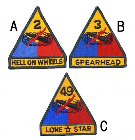 アメリカ軍 ミリタリー カラー部隊章ワッペン 新品 BRANCH-CN-