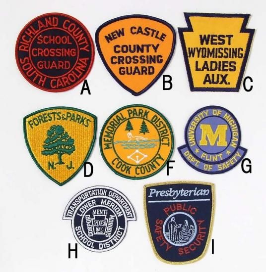 US.ポリス、ワッペン(新品)2 PD2