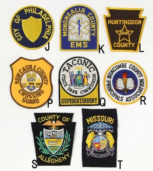 US.ポリス、ワッペン(新品)2 PD2