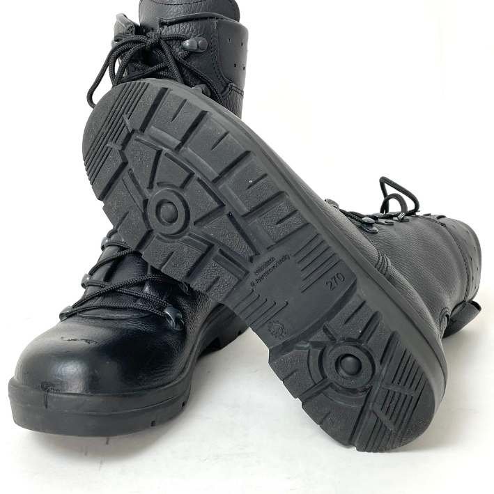 ドイツ軍 ブラック コンバットブーツ ニアニュー 150N2