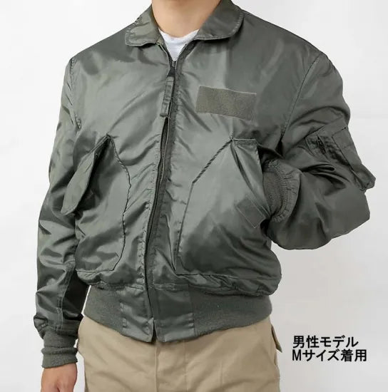 アメリカ軍 CWU-36/P フライトジャケット ニアニュー A21N2