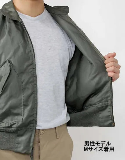 アメリカ軍 CWU-36/P フライトジャケット ニアニュー A21N2