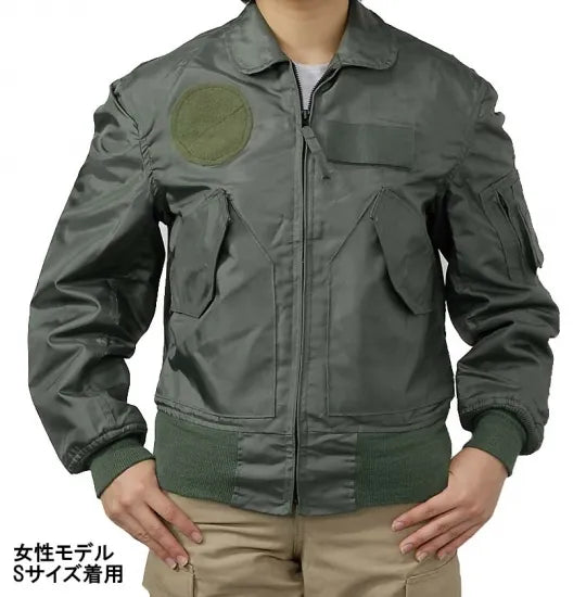 アメリカ軍 CWU-36/P フライトジャケット ニアニュー A21N2