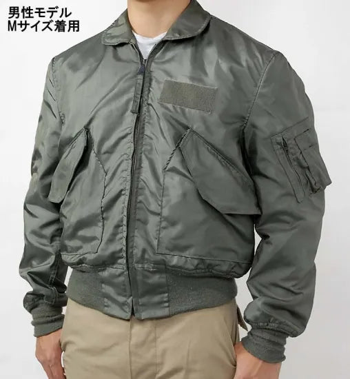 アメリカ軍 CWU-36/P フライトジャケット ニアニュー A21N2