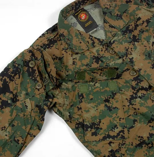 スモール特価 アメリカ海兵隊 USMC ウッドランド マーパットカモ MCCUU ジャケット USED A24U-SB=