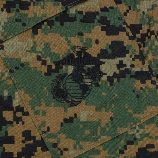 スモール特価 アメリカ海兵隊 USMC ウッドランド マーパットカモ MCCUU ジャケット USED A24U-SB=